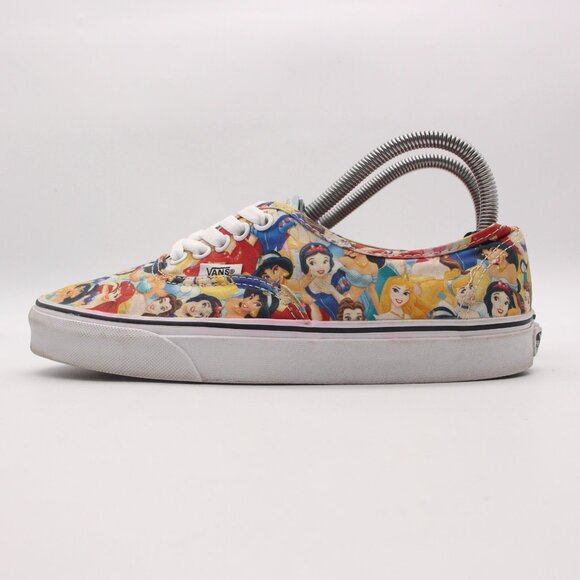 Vans x Disney Princess Shoes Women's 8 Cinderella Snow White Sneaker - Picture 4 of 9